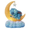 Figurine Stitch Scrump Sur Une Lune En Led Disney Traditions Stitch