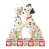 Figurine Pongo Et Perdita Disney Traditions 101 Dalmatiens