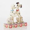 Figurine Pongo Et Perdita Disney Traditions 101 Dalmatiens