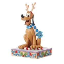 Figurine Pluto De Noël Disney Traditions