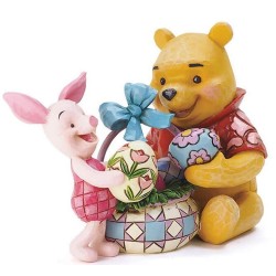 Figurine Paques De Winnie L'ourson Et Porcinet Disney Traditions