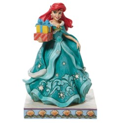 Figurine Ariel Avec Des Cadeaux Disney Traditions