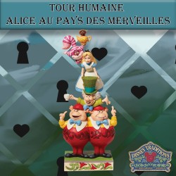 Figurine Tour Humaine Alice Au Pays Des Merveilles Disney Traditions