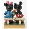 Figurine Mickey Et Minnie 85E Anniversaire Disney Traditions