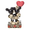 Figurine Mickey Minnie Ballon Cœur Disney Traditions