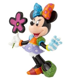 Minnie Avec Le Bouquet De Fleurs Disney by Britto