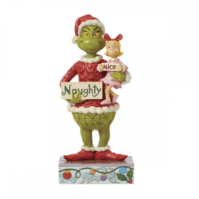 Figurine Grinch Cindy Villain Gentil Jim Shore Grinch