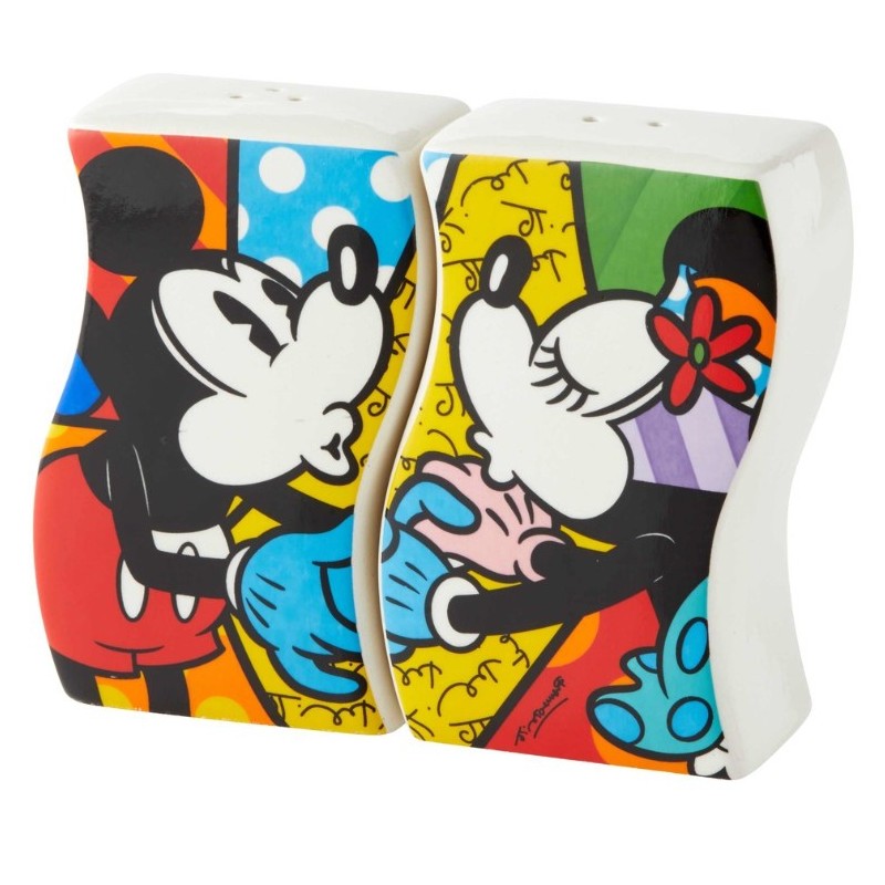 Figurine Salière Et Poivrière Mickey Et Minnie Disney by Britto