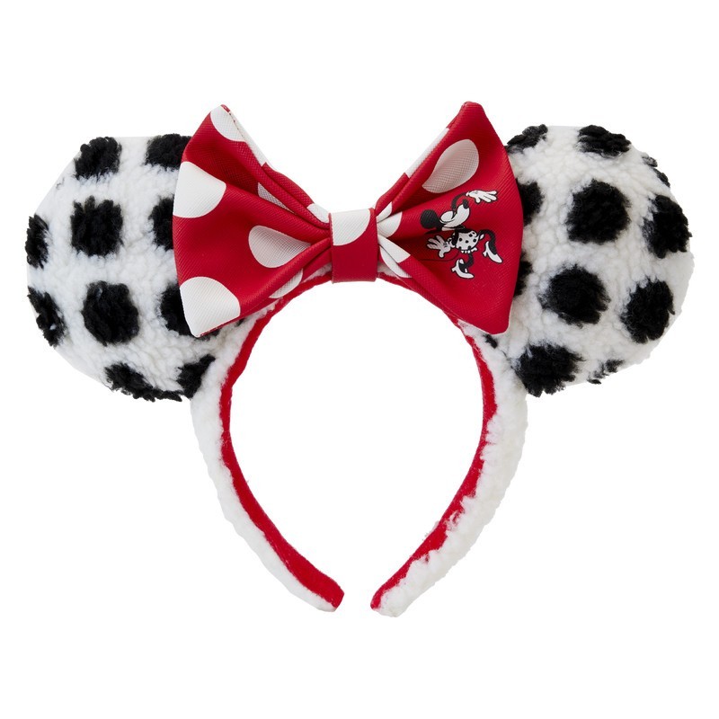 Serre-Tête Minnie Fait Vibrer Les Points Sherpa Classique Disney Loungefly