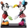 Figurine Mickey Et Minnie Forment Un Cœur Disney Britto