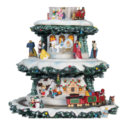 The Wonderful World Of Disney Tabletop Musical Lit Rotating Christmas Tree