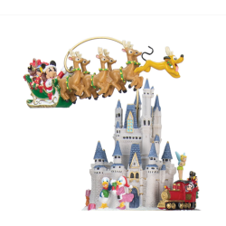 The Wonderful World Of Disney Tabletop Musical Lit Rotating Christmas Tree