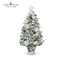 Thomas Kinkade Winter Splendour Tabletop Tree