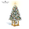 Thomas Kinkade Snow-Kissed Holiday Memories Tabletop Tree