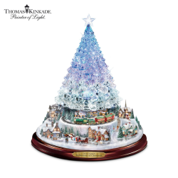 Thomas Kinkade Reflections Of Christmas Tabletop Tree