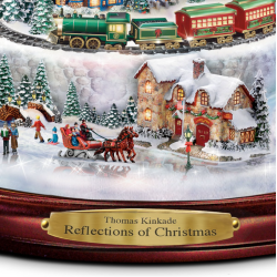 Thomas Kinkade Reflections Of Christmas Tabletop Tree