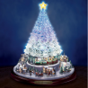 Thomas Kinkade Reflections Of Christmas Tabletop Tree