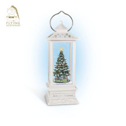 Flying Scotsman Home For Christmas Illuminated Musical Tree Lantern