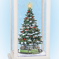 Flying Scotsman Home For Christmas Illuminated Musical Tree Lantern