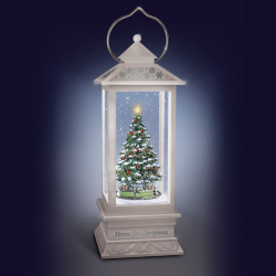 Flying Scotsman Home For Christmas Illuminated Musical Tree Lantern