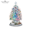Thomas Kinkade Silver Blessings Tabletop Tree