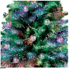 Thomas Kinkade Holiday Sparkle Lit Tabletop Tree
