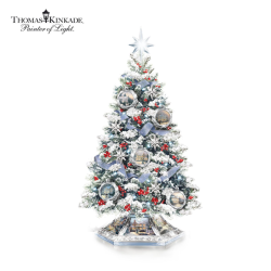 Thomas Kinkade Reflections Of The Season Tabletop Tree