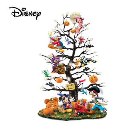 Disney Trick Or Treat Halloween Tabletop Tree