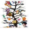 Disney Trick Or Treat Halloween Tabletop Tree