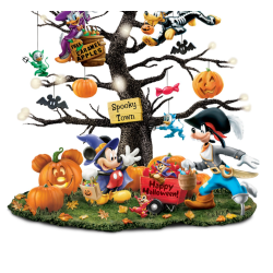 Disney Trick Or Treat Halloween Tabletop Tree
