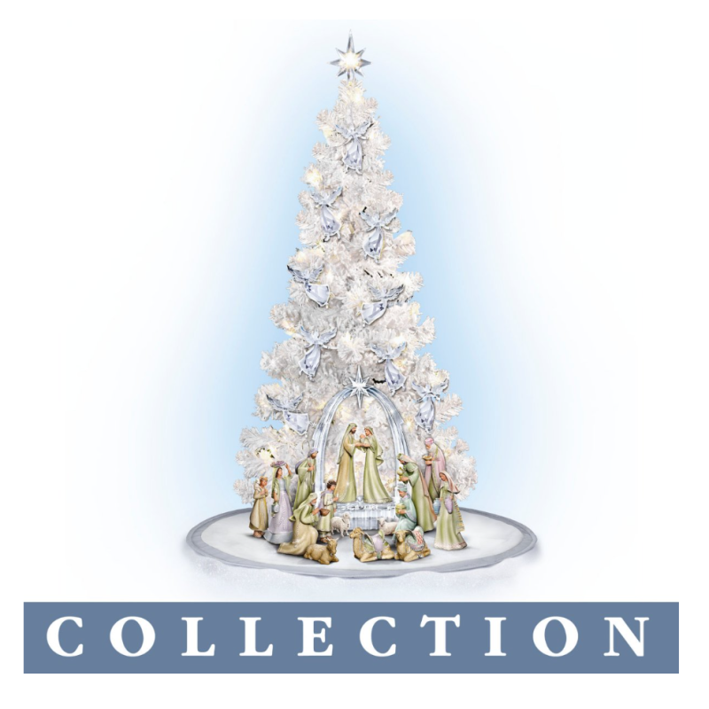 Heavenly Blessings Christmas Tree Nativity Collection