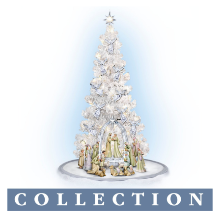 Heavenly Blessings Christmas Tree Nativity Collection
