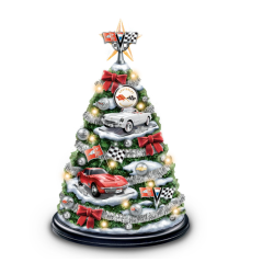 Oh What Fun It Is to Drive Corvette Christmas Tree