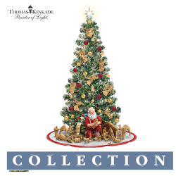 True Meaning Of Christmas Pre-Lit Nativity Tree Collection