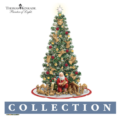 True Meaning Of Christmas Pre-Lit Nativity Tree Collection
