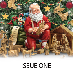 True Meaning Of Christmas Pre-Lit Nativity Tree Collection