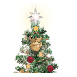 True Meaning Of Christmas Pre-Lit Nativity Tree Collection