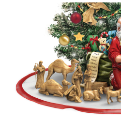 True Meaning Of Christmas Pre-Lit Nativity Tree Collection