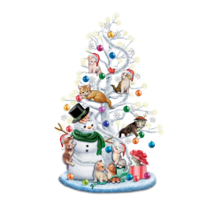 Jürgen Scholz Jingle Cats Tabletop Christmas Tree