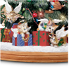 Jürgen Scholz Purr-fect Holiday Tabletop Christmas Tree