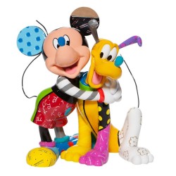 Figurine Mickey Et Pluto Disney by Britto