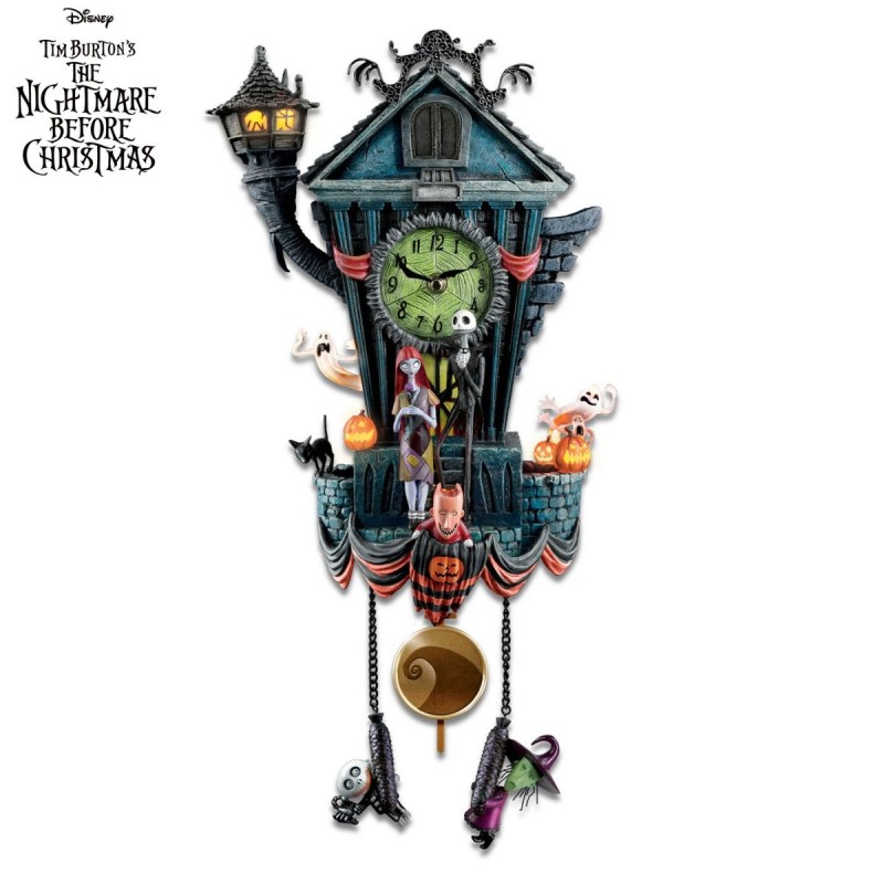 Disney Tim Burton's The Nightmare Before Christmas Wall Clock