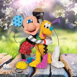 Figurine Mickey Et Pluto Disney by Britto