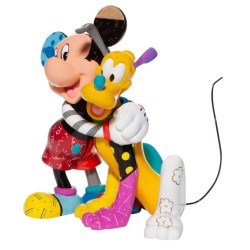 Figurine Mickey Et Pluto Disney by Britto