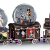 Disney Tim Burton's The Nightmare Before Christmas Musical Glitter Globe Train Collection