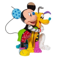 Figurine Mickey Et Pluto Disney by Britto