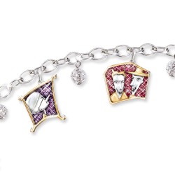 Disney Tim Burton The Nightmare Before Christmas Charm Bracelet