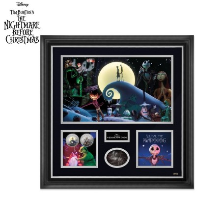 Disney Tim Burton's Nightmare Before Christmas All Hail the Pumpkin King Print