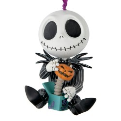 Disney Tim Burton's The Nightmare Before Christmas Jack And Sally Holiday Ornament Duo Set