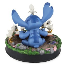 Figurine Medium Stitch avec les canards Disneyland Paris